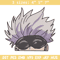 Gojo Peeker Embroidery Design, Jujutsu Embroidery, Embroidery File, Anime Embroidery, Anime shirt, Digital download..jpg