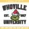 Grinch Whoville University Christmas Embroidery design, Grinch Christmas Embroidery, Grinch design, Digital download.jpg