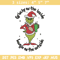 Grinchy Embroidery Design, Grinch Embroidery, Embroidery File, Chrismas Embroidery, Anime shirt, Digital download..jpg