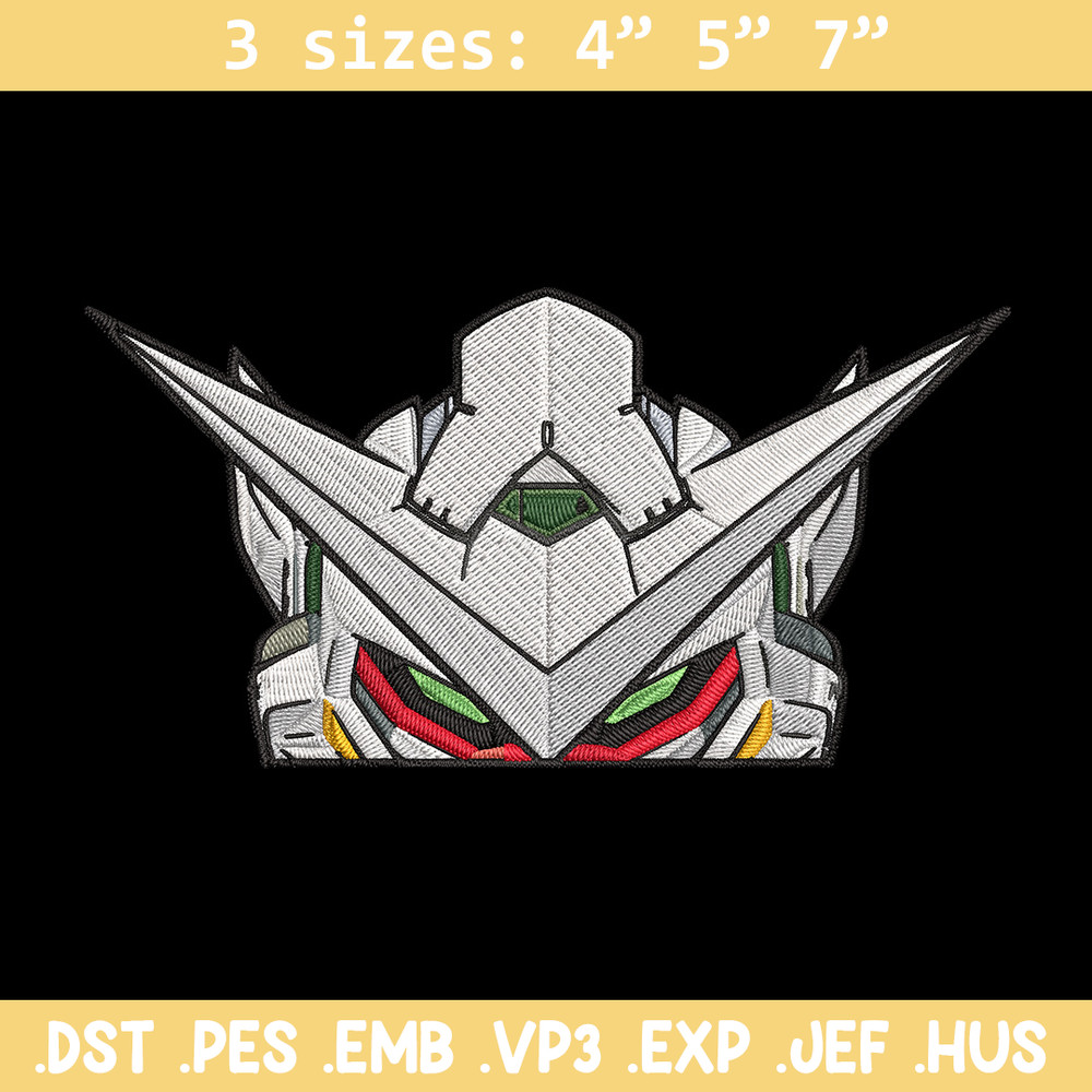 Gundam Peeker Embroidery Design, Gundam Embroidery, Embroidery File, Anime Embroidery, Anime shirt, Digital download.jpg