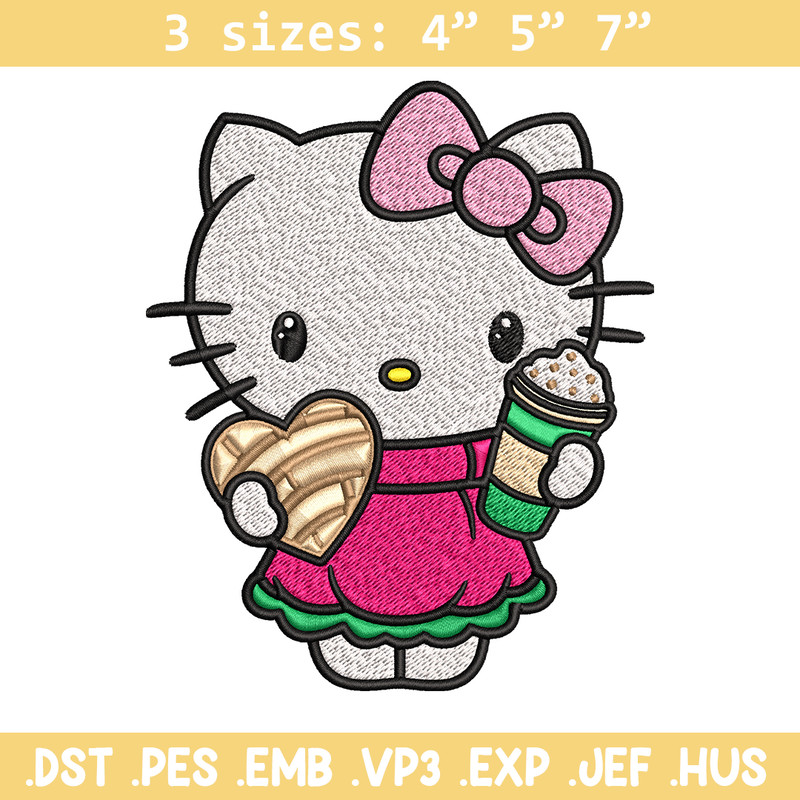 Hallokitty Embroidery design, Hallokitty Embroidery, cartoon design, Embroidery File, cartoon shirt, Digital download..jpg