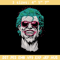 Jocker poster Embroidery Design, DC comics Embroidery, Embroidery File, Anime Embroidery, Anime shirt, Digital download.jpg