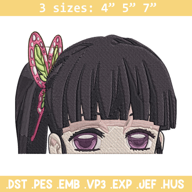 Kanao Peeker Embroidery Design, Demon slayer Embroidery, Embroidery File, Anime Embroidery, Digital download.jpg