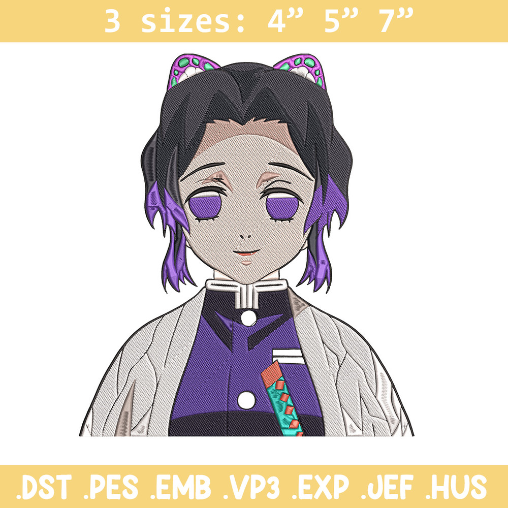 Kochou Shinobu Embroidery Design, Demon slayer Embroidery, Embroidery File,Anime Embroidery,Anime shirt,Digital download.jpg