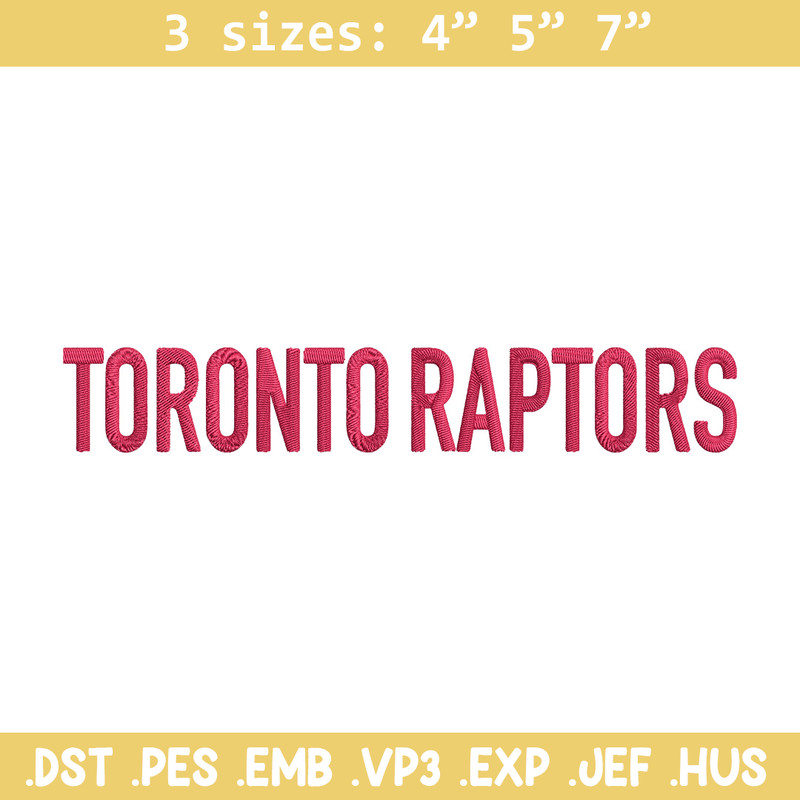 Toronto Raptors logo embroidery design, NBA embroidery,Sport embroidery, Embroidery design, Logo sport embroidery.jpg