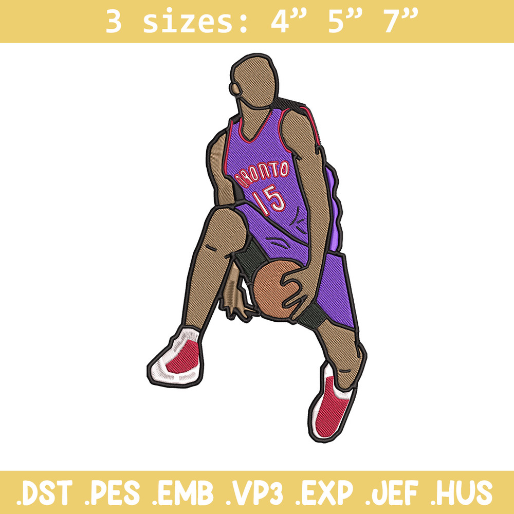 Toronto Raptors player embroidery design, NBA embroidery, Sport embroidery, Embroidery design, Logo sport embroidery..jpg