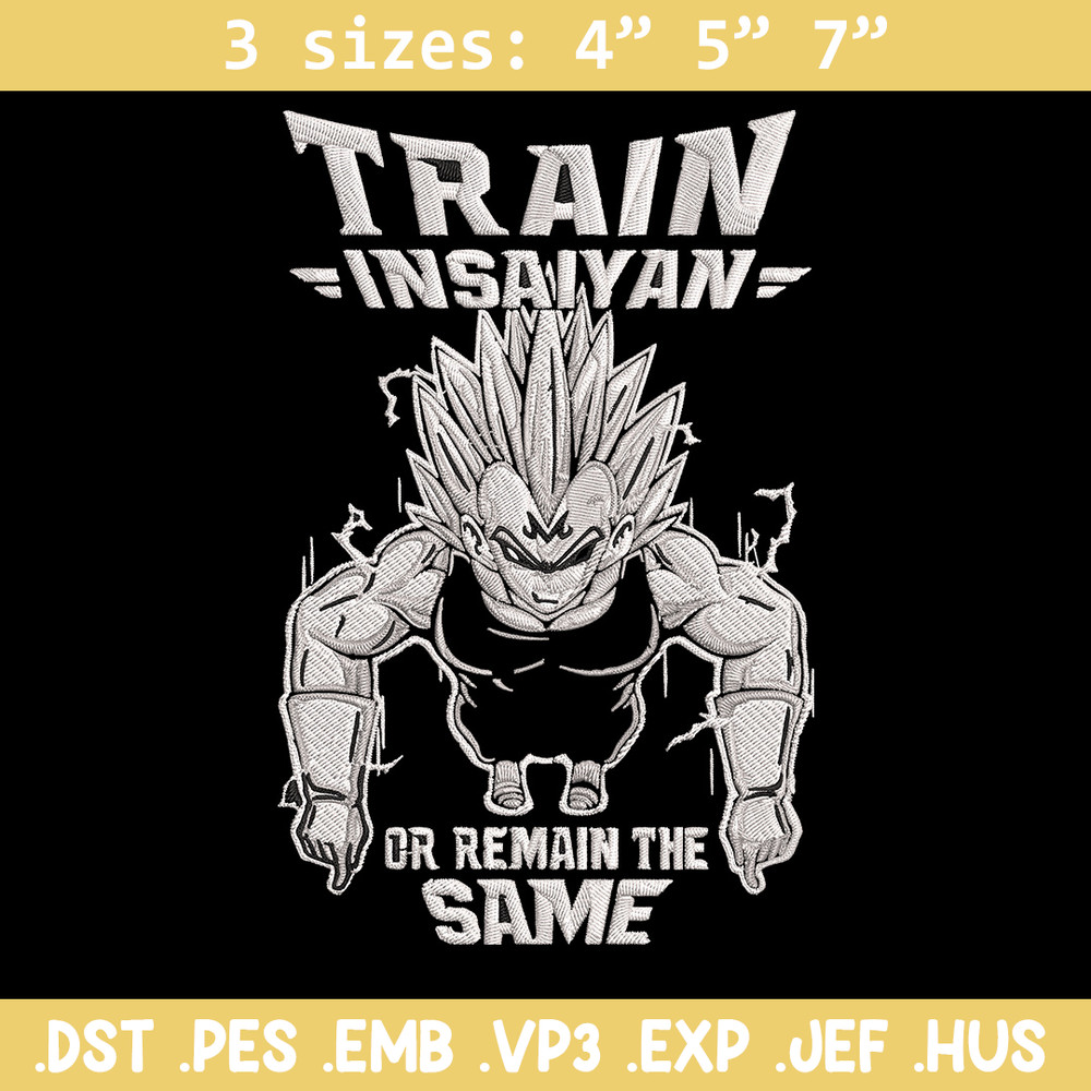 Train in saiyan Embroidery Design, Dragonball Embroidery,Embroidery File, Anime Embroidery, Anime shirt,Digital download.jpg