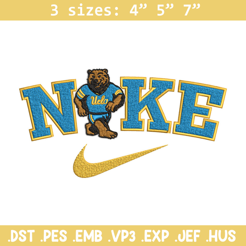 UCLA Bruins embroidery design, Sport embroidery, Nike design, Embroidery file,Embroidery shirt, Digital download.jpg