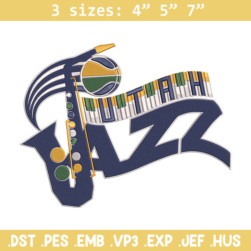 Utah Jazz logo embroidery design, NBA embroidery, Sport embroidery, Embroidery design, Logo sport embroidery.jpg