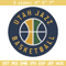 Utah Jazz logo embroidery design, NBA embroidery, Sport embroidery, Embroidery design,Logo sport embroidery.jpg