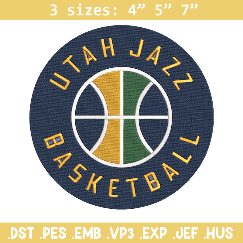 Utah Jazz logo embroidery design, NBA embroidery, Sport embroidery, Embroidery design,Logo sport embroidery.jpg