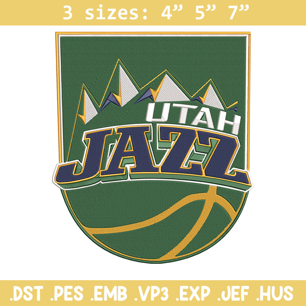 Utah Jazz logo embroidery design,NBA embroidery,Sport embroidery, Embroidery design, Logo sport embroidery.jpg