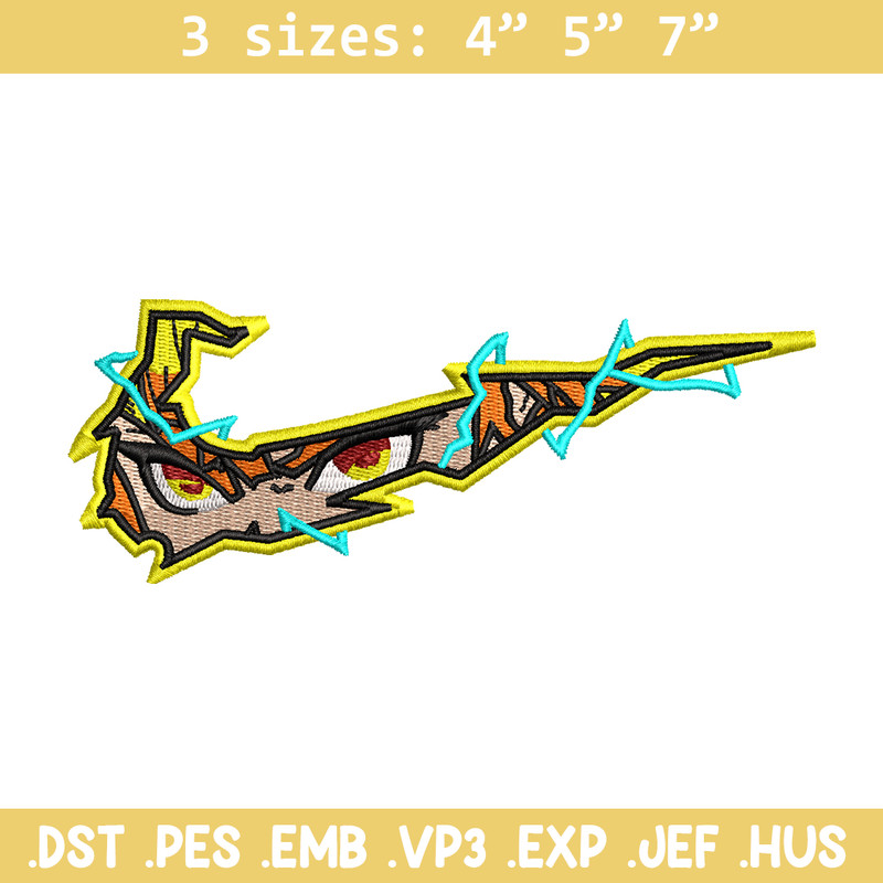 Zenitsu Eyes nike embroidery design, Kimetsu no Yaiba embroidery, nike design, anime shirt, digital download.jpg