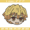 Zenitsu sticker Embroidery Design, Demon slayer Embroidery, Embroidery File, Anime Embroidery, Digital download.jpg