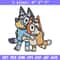 Mom and Dad Bluey Embroidery, Bluey Embroidery, Embroidery File, cartoon design, cartoon shirt, Digital download..jpg