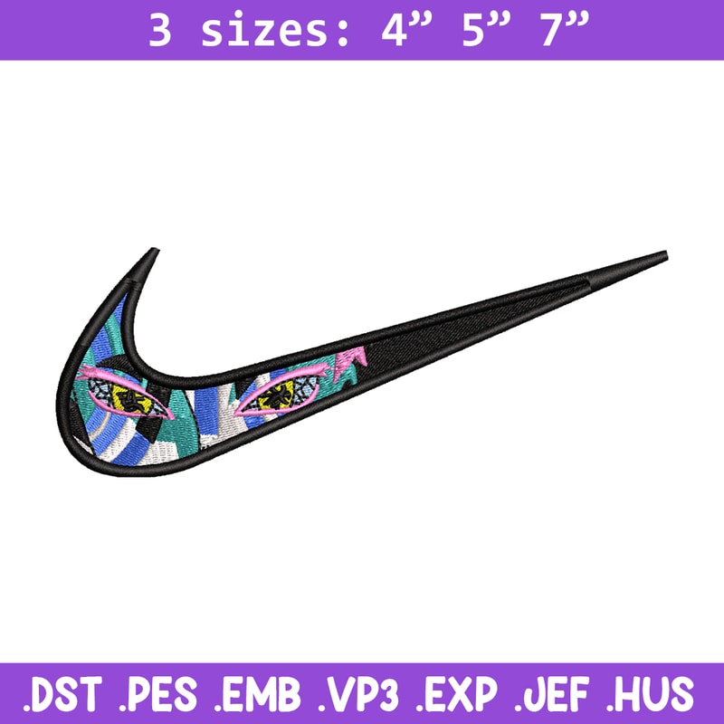 Akaza eyes nike embroidery design, Kimetsu no Yaiba embroidery, nike design, Logo shirt, anime shirt, digital download.jpg
