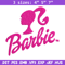 Barbie logo and her Embroidery, Barbie logo and her Embroidery, logo design, Embroidery File, Digital download..jpg