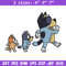 Bluey bingo and dad Embroidery, Bluey Embroidery, Embroidery File, cartoon design, cartoon shirt, Digital download..jpg