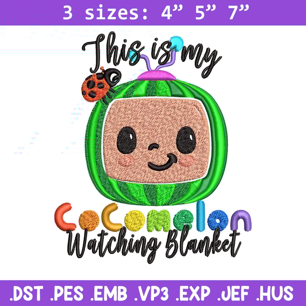 Cocomelon Logo Embroidery design, Cocomelon Embroidery, logo design, Embroidery File, logo shirt, Digital download..jpg