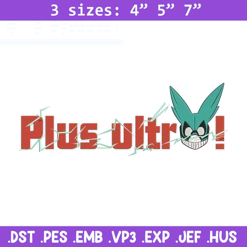 Deku logo Embroidery Design, My hero academia Embroidery, Embroidery File, Anime Embroidery,Anime shirt,Digital download.jpg