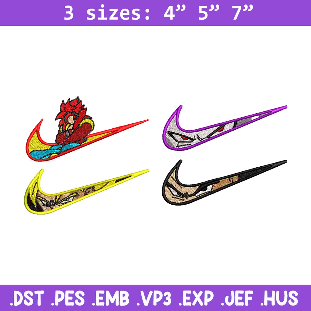 Dragon ball Nike embroidery design, dragon ball embroidery, Nike design, Embroidery file, Anime shirt, Instant download.jpg