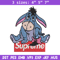 Eeyore Supreme Embroidery design, Eeyore Supreme Embroidery, cartoon design, Embroidery File, Instant download..jpg