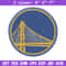 Golden State Warriors logo embroidery design, NBA embroidery,Sport embroidery, Embroidery design,Logo sport embroidery..jpg