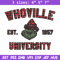 Grinch Whoville University Christmas Embroidery design, Grinch Christmas Embroidery, Grinch design, Digital download..jpg