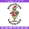 Grinchy Embroidery Design, Grinch Embroidery, Embroidery File, Chrismas Embroidery, Anime shirt, Digital download..jpg