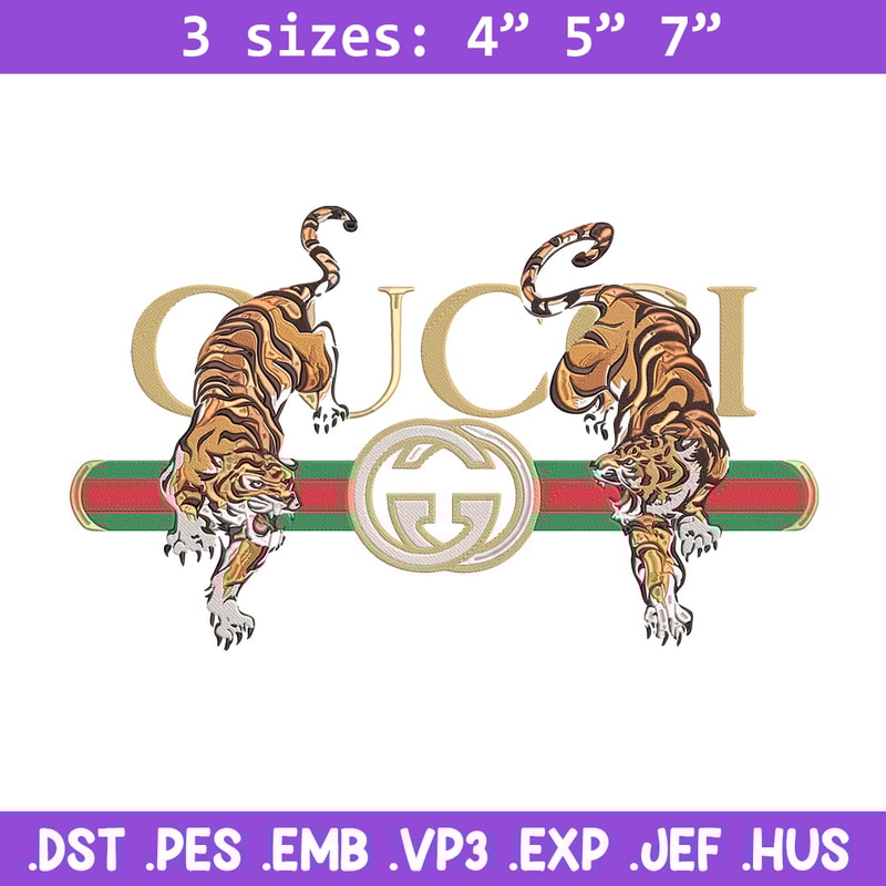 Gucci x Tiger Embroidery Design, Gucci Embroidery, Embroidery File, Anime Embroidery, Anime shirt, Digital download.jpg