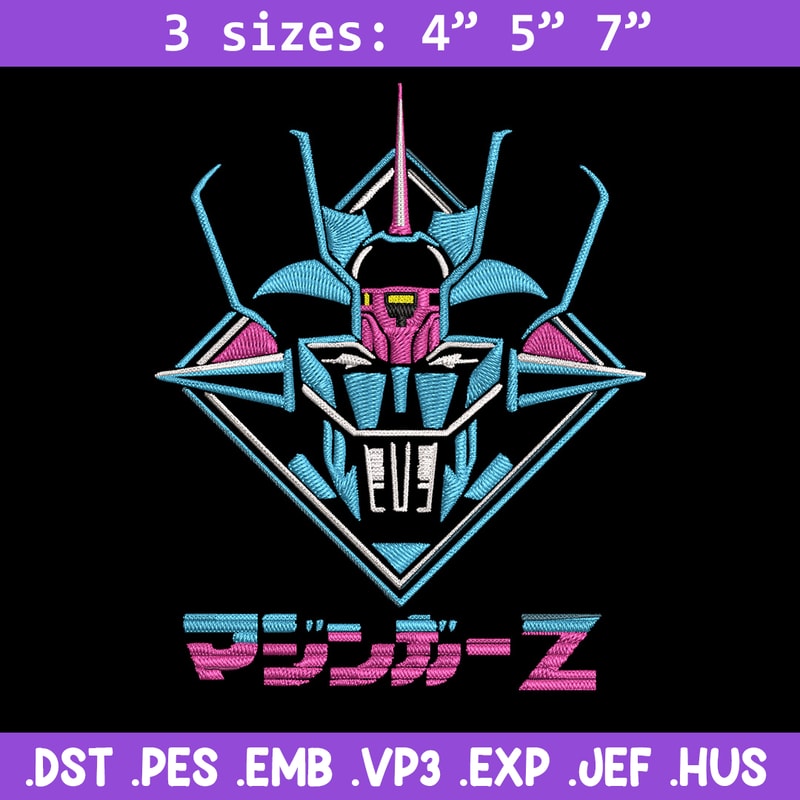 Gundam logo Embroidery Design, Gundam Embroidery, Embroidery File, Anime Embroidery, Anime shirt, Digital download.jpg