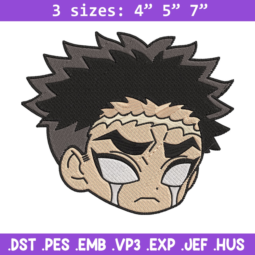 Gyomei sticker Embroidery Design, Demon slayer Embroidery, Embroidery File, Anime Embroidery, Digital download.jpg