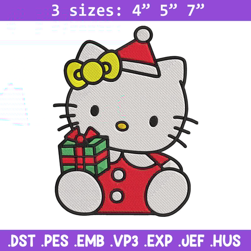 Hello kitty chrismas Embroidery Design,Kitty Embroidery,Embroidery File, Anime Embroidery, Anime shirt, Digital download.jpg