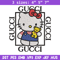 Hello kitty Gucci Embroidery design, Hello kitty Embroidery, cartoon design, Embroidery File, Instant download..jpg
