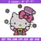 Hello kitty Peeker Embroidery Design, Hello kitty Embroidery, Embroidery File, Anime Embroidery, Digital download.jpg