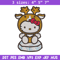 Hello kitty reineer Embroidery Design, Hello kitty Embroidery, Embroidery File, Anime Embroidery, Digital download.jpg