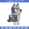 Bluey cartoon Embroidery, Bluey Embroidery, Embroidery File, cartoon design, cartoon shirt, Digital download..jpg