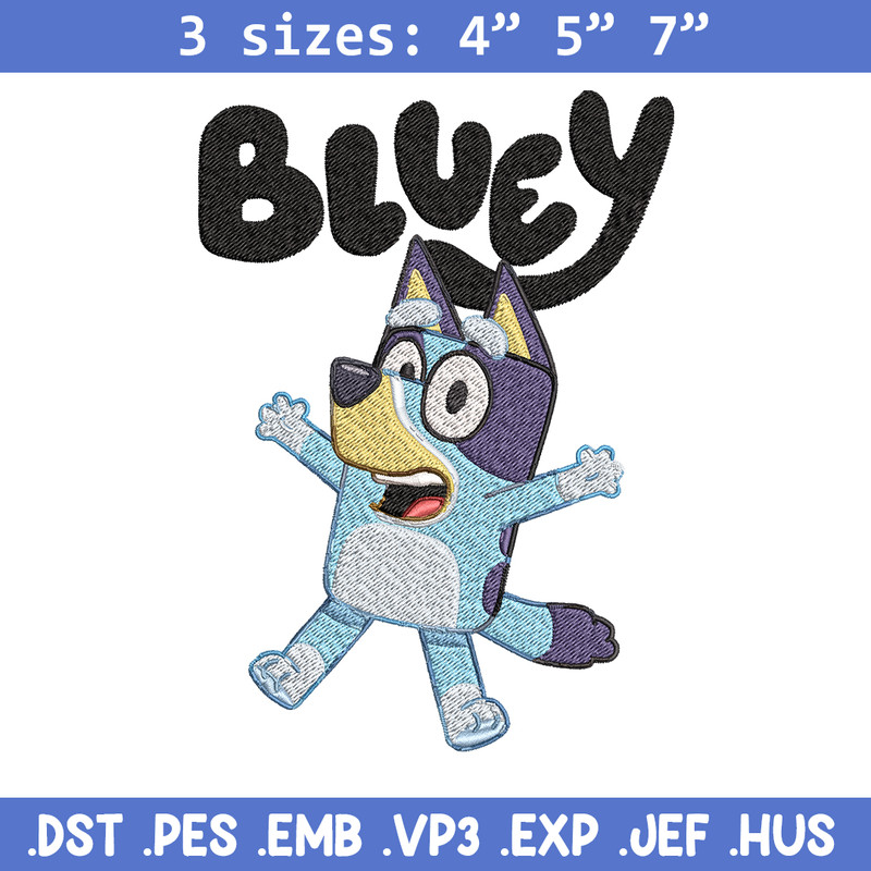 Bluey Embroidery, Bluey Cartoon Embroidery, cartoon Embroidery, cartoon shirt, Embroidery File, digital download..jpg