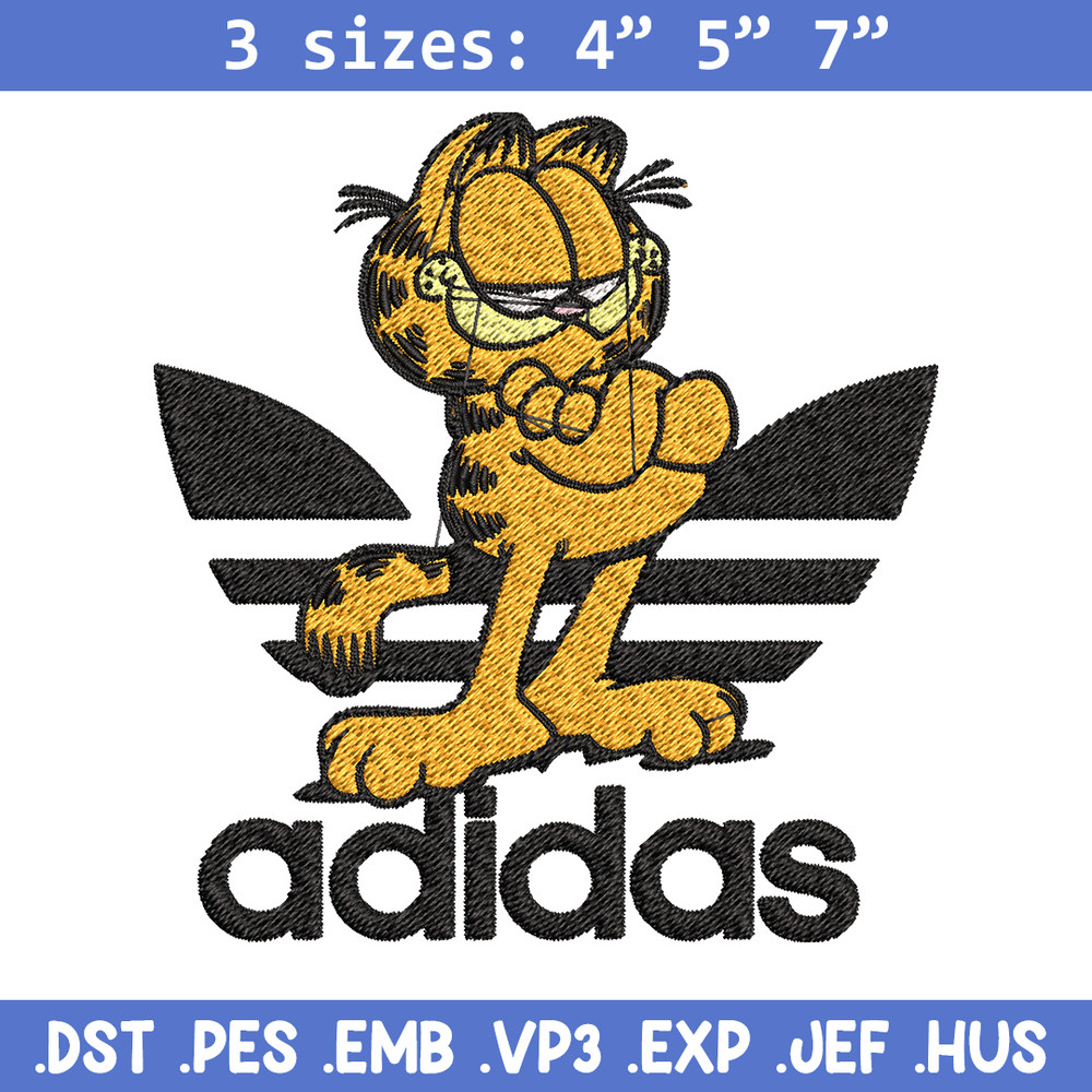 Cartoon cat adidas Embroidery Design, Adidas Embroidery, Brand Embroidery, Embroidery File,Logo shirt,Digital download.jpg