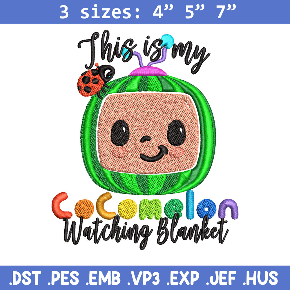 Cocomelon Logo Embroidery design, Cocomelon Embroidery, logo design, Embroidery File, logo shirt, Digital download..jpg