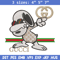 Dog cute gucci Embroidery Design, Gucci Embroidery, Embroidery File, Logo shirt, Sport Embroidery, Digital download..jpg