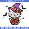 Hello kitty witch Embroidery design, Hello kitty Embroidery, cartoon design, Embroidery File, Digital download.jpg
