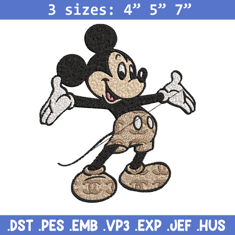 Mickey happy Embroidery Design, Gucci Embroidery, Brand Embroidery, Embroidery File, Logo shirt, Digital download.jpg
