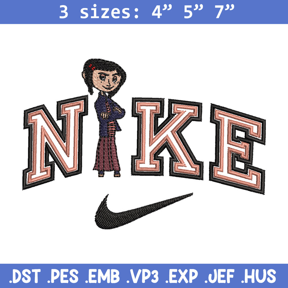 Nike china girl embroidery design, Girl embroidery, Nike design, Embroidery shirt, Embroidery file,Digital download.jpg