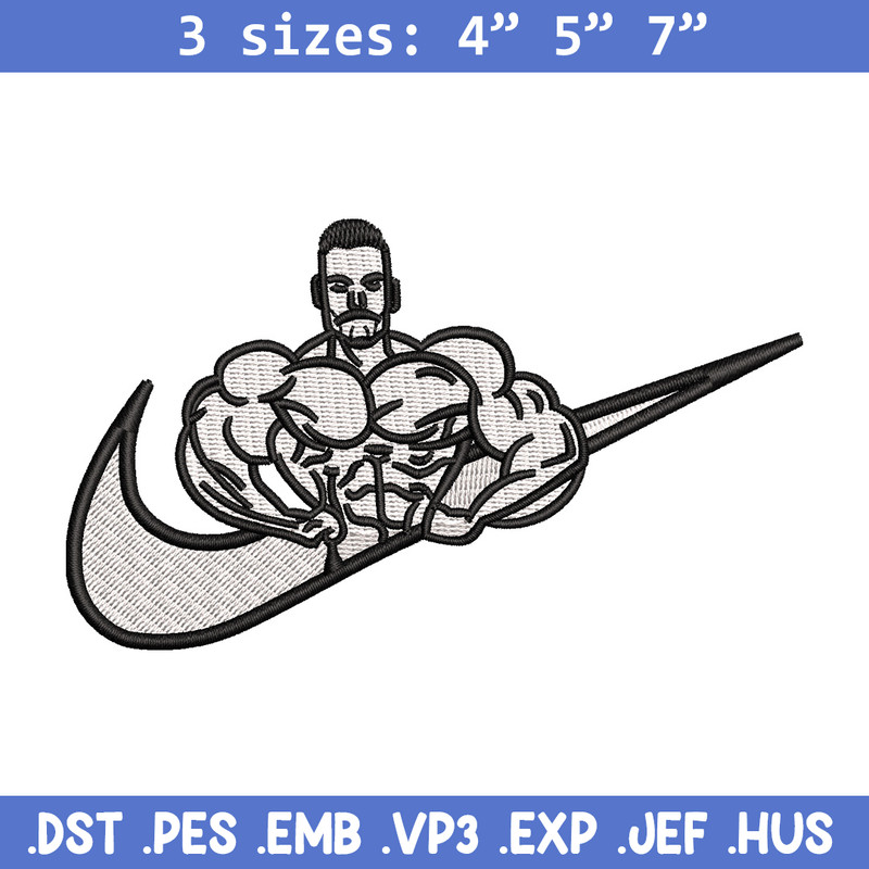 Nike chris embroidery design, Chris Bumstead embroidery, Nike design, Embroidery shirt, Embroidery file,Digital download.jpg