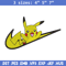 Nike Pikachu embroidery design, Pokemon embroidery, Nike design, anime design, anime shirt, Digital download.jpg
