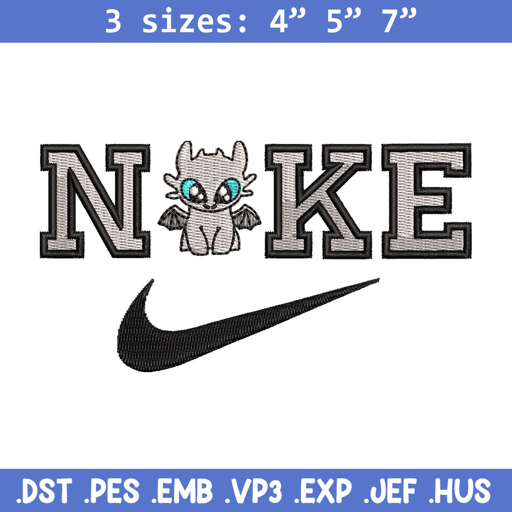 Nike x dragon black embroidery design, Dragon embroidery, Nike design,Embroidery shirt,Embroidery file, Digital download.jpg