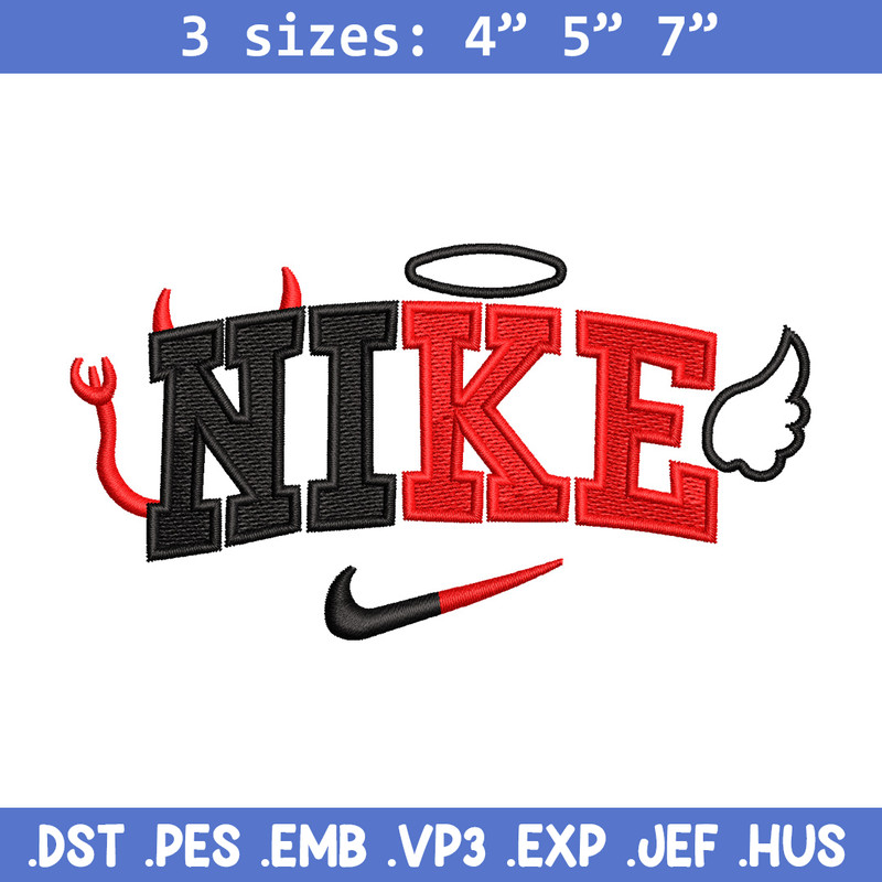 Nike x evil embroidery design, Evil embroidery, Nike design, Embroidery shirt, Embroidery file, Digital download.jpg