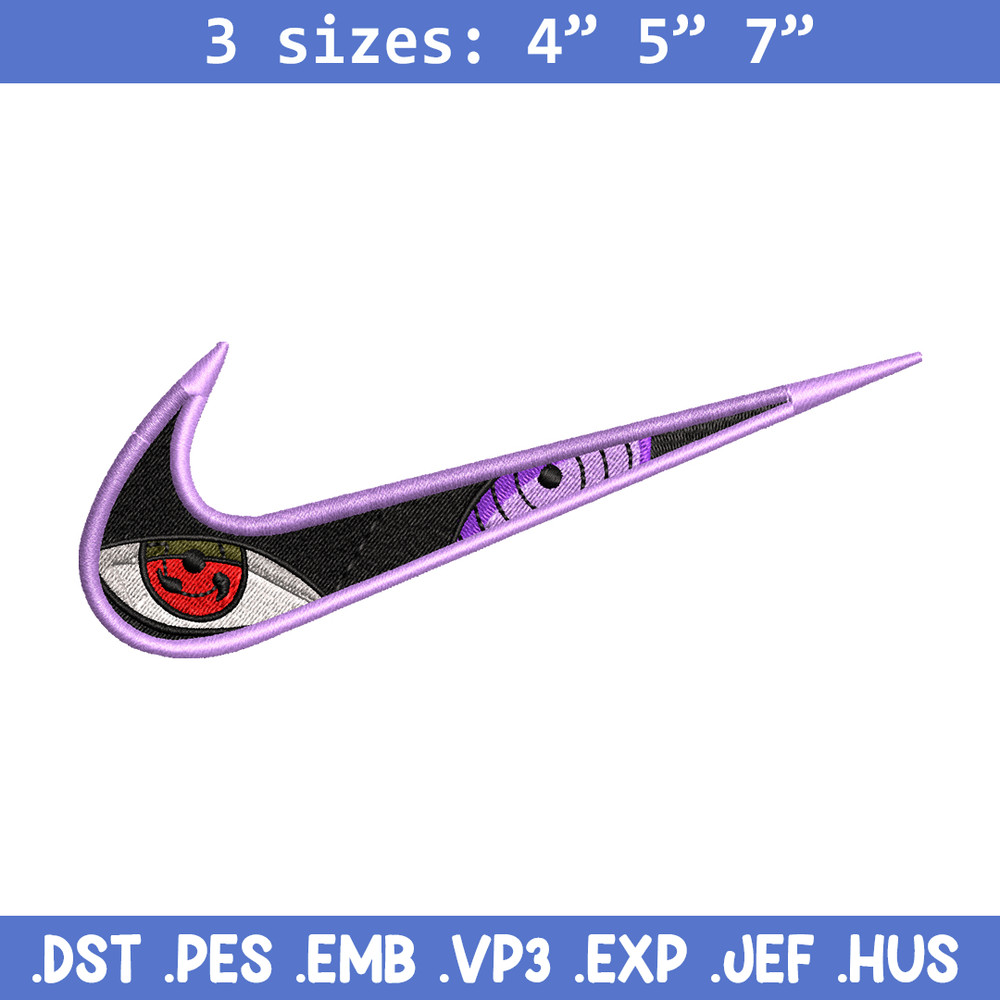 Sharingan Nike embroidery design, Naruto embroidery, Nike design, anime design, anime shirt, Digital download.jpg