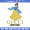 Snow White Gucci Embroidery design, Snow White cartoon Embroidery, cartoon design, Embroidery File, Instant download..jpg
